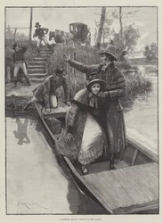 A Runaway Match, taking to the Water